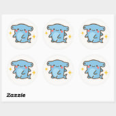 Kawaii Hamerhaai Sticker (Vel)