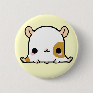 Kawaii Hampster (Je verandert de achtergrond!) Ronde Button 5,7 Cm