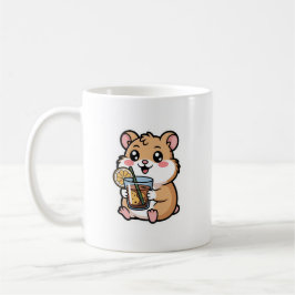 Kawaii Hamster Iced Tea 🐹🍋 – Mooie Verfrissende  Koffiemok