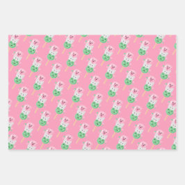 Kawaii Hanami Dango Inpakpapier Vel