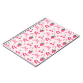 Kawaii Hand-drawn Girly Things Seamless Pattern Notitieboek (Linkerzijde)