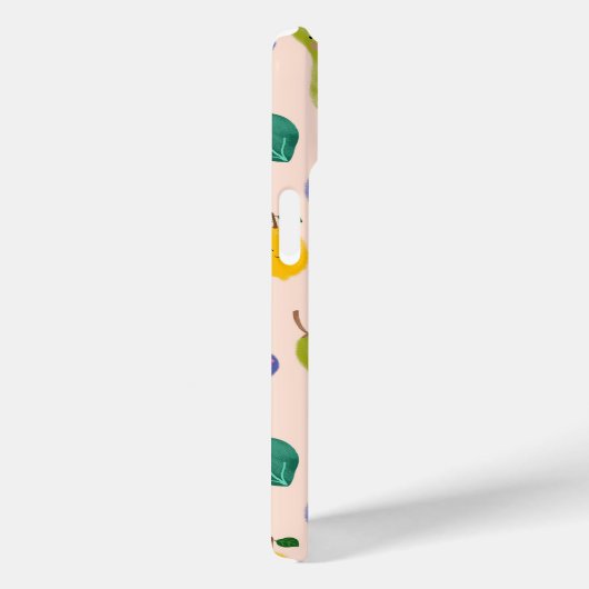 Kawaii Hand-drawn Happy Fruits Case-Mate iPhone Case (Achterkant / Rechts)