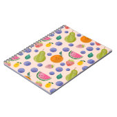 Kawaii Hand-drawn Happy Fruits Notitieboek (Linkerzijde)