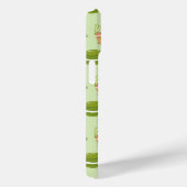 Kawaii Hand-Drawn Matcha Sweets Seamless Pattern Case-Mate iPhone Case (Achterkant / Rechts)