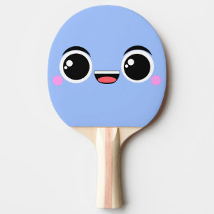 Kawaii Happy Anime Faced Tafeltennisbatje