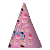 Kawaii Happy Birthday Feesthoedjes (Rechts)
