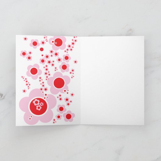 Kawaii Happy Birthday Kaart (Binnen)