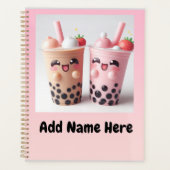 KAwaii Happy Boba Tea Planner (Voorkant)