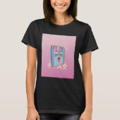 Kawaii Happy-diskette T-shirt (Voorkant)