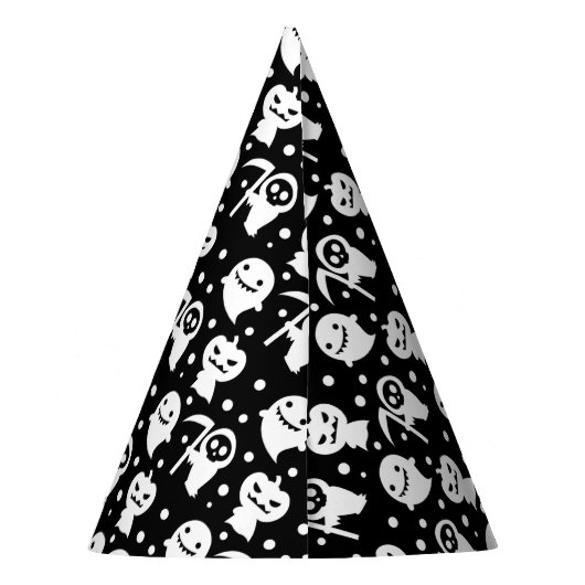 Kawaii Happy Halloween Birthday Pet Feesthoedjes (Achterkant)