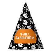 Kawaii Happy Halloween Birthday Pet Feesthoedjes (Voorkant)