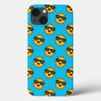 Kawaii Happy Sun met zonnebril