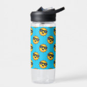 Kawaii Happy Sun met zonnebril Waterfles (Links)