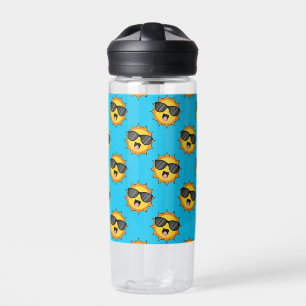 Kawaii Happy Sun met zonnebril Waterfles