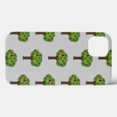 Kawaii Happy Winking Apple Tree Case-Mate iPhone Case (Achterkant (horizontaal))