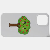 Kawaii Happy Winking Apple Tree Case-Mate iPhone Case (Achterkant (horizontaal))