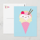 Kawaii Harajuku Crepe Briefkaart (Voorkant / Achterkant)