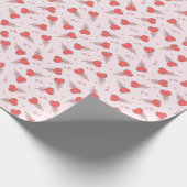Kawaii Hart Lollypop Inpakpapier (Hoek)