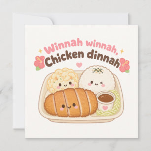 Kawaii Hawaii leuke kaart Notitiekaartje