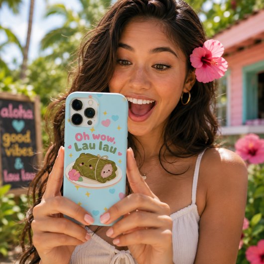 Kawaii Hawaii - OH WOW LAU LAU Case-Mate iPhone Case