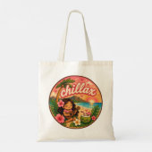 Kawaii Hawaii - Schattige quote Tote Bag (Achterkant)