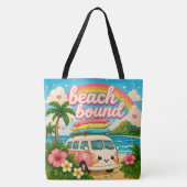Kawaii Hawaii - Schattige quote Tote Bag (Voorkant)