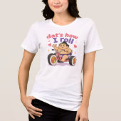 Kawaii Hawaii - Sumo Sushi Tri-Blend Shirt (Voorkant)