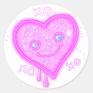 Kawaii Heart Stickers