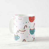Kawaii Heet Cocoa Mokken Patroon (Voorkant links)
