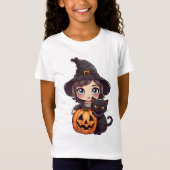 Kawaii heks meisje t-shirt (Voorkant)