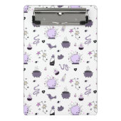 Kawaii heks patroon mini klembord (Voorkant)