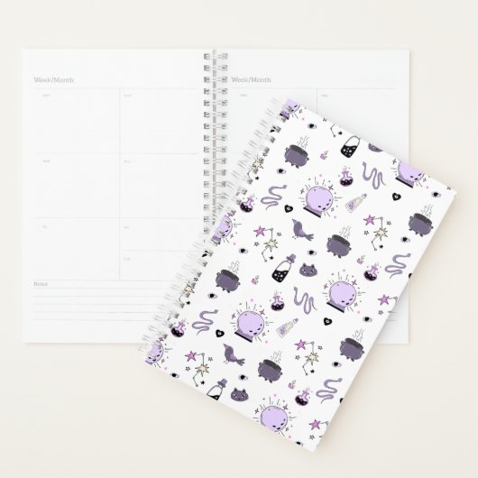Kawaii heks patroon planner (Display)