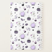 Kawaii heks patroon planner (Achterkant)