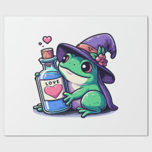 Kawaii heksige liefdesdrank cadeaupapier