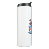 Kawaii heksige liefdesdrank thermosbeker (Gedraaid links)