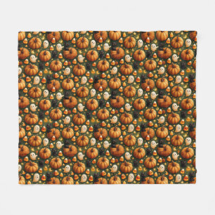 Kawaii herfst esthetiek fleece deken