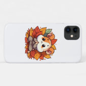 Kawaii herfst hamster yoga Case-Mate iPhone case (Achterkant (horizontaal))