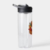 Kawaii herfst hamster yoga waterfles (Rechts)