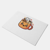 kawaii herfstthee Classic T-Shirt Deurmat (Schuin)