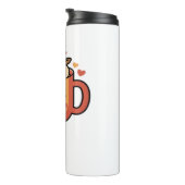 kawaii herfstthee Classic T-Shirt Thermosbeker (Geroteerd rechts)