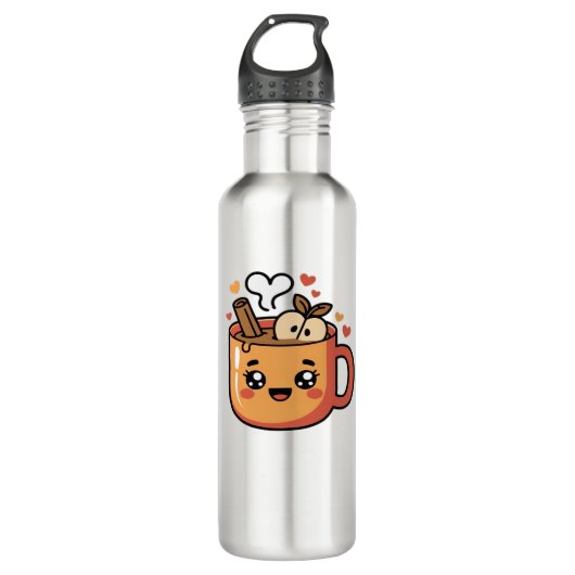 kawaii herfstthee Classic T-Shirt Waterfles (Voorkant)