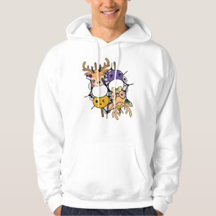 Kawaii Herten Dango - Griezelige Herfst Spiesjes K Hoodie