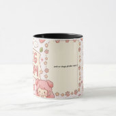 Kawaii-hond-moeder-mok - leuke mok voor hondenlief (Midden)