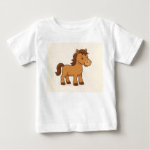 Kawaii Horse Illustratie