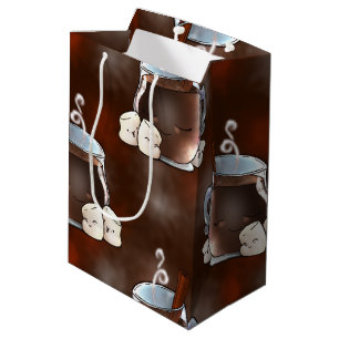 Kawaii Hot Chocolate en Marshmallows Medium Cadeauzakje