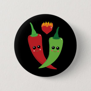 Kawaii Hot Pepper Ronde Button 5,7 Cm