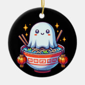 Kawaii Hungry Ghost Festival Keramisch Ornament (Voorkant)