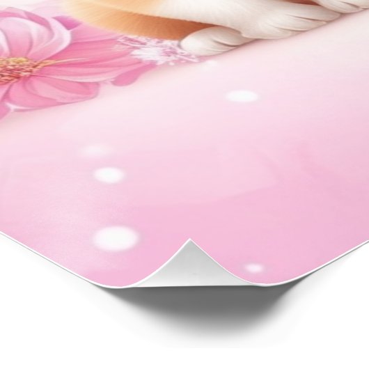 Kawaii Husky Pair Muurkunst & Poster (Hoek)