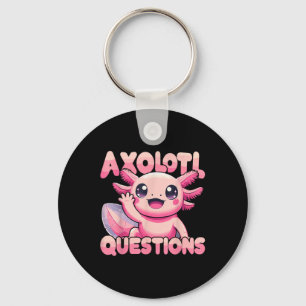Kawaii I Axolotl Vragen Funny Axolotl Sleutelhanger