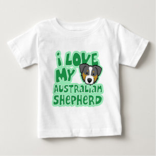 Kawaii I hou van mijn Tri Color Australian Shepher